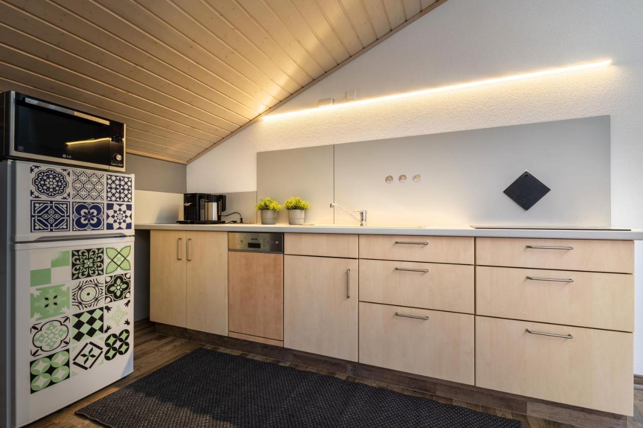 Gemuetliche Ferienwohnung Mit Panoramablick Muttensweiler Dış mekan fotoğraf