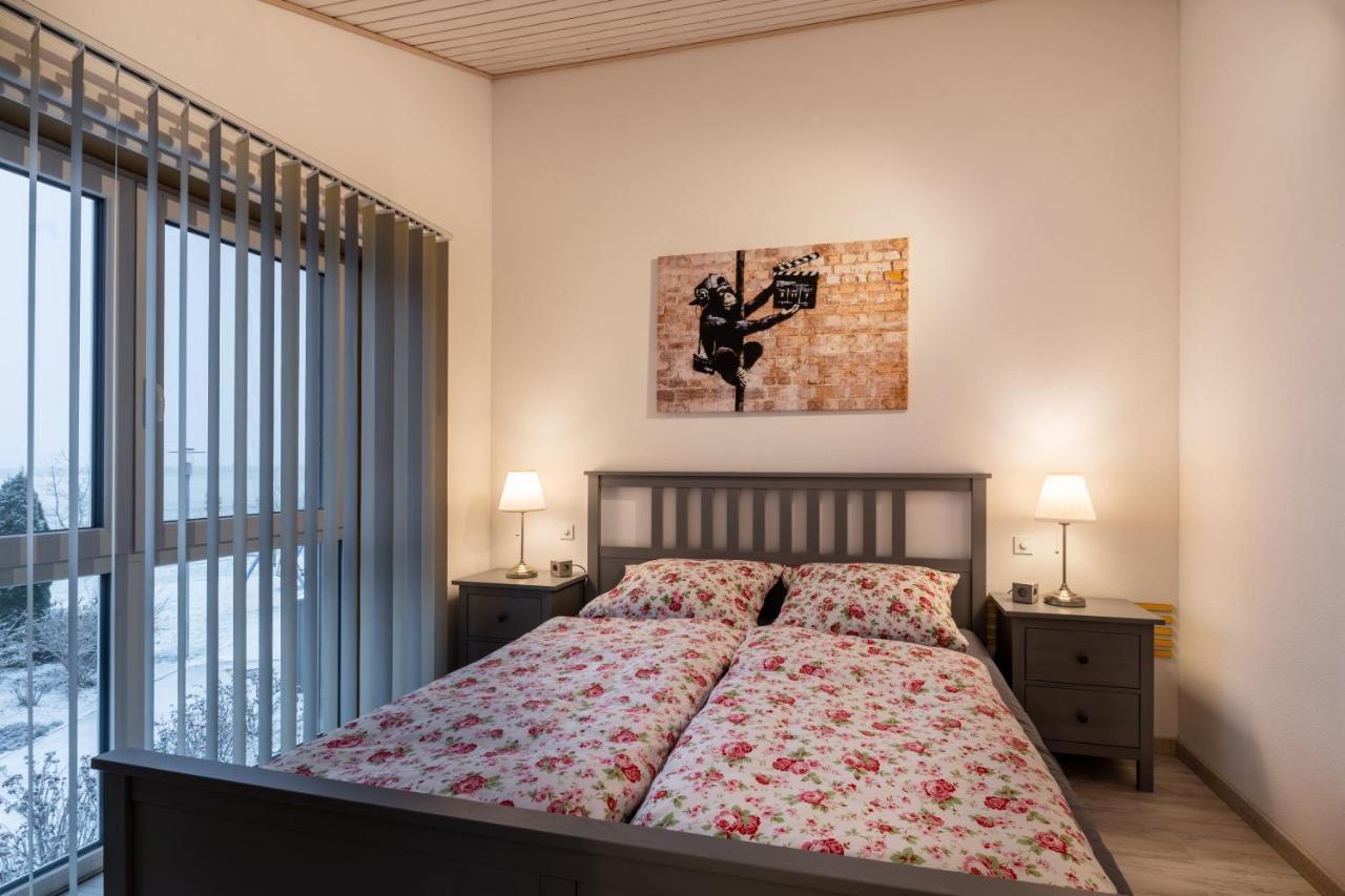 Gemuetliche Ferienwohnung Mit Panoramablick Muttensweiler Dış mekan fotoğraf