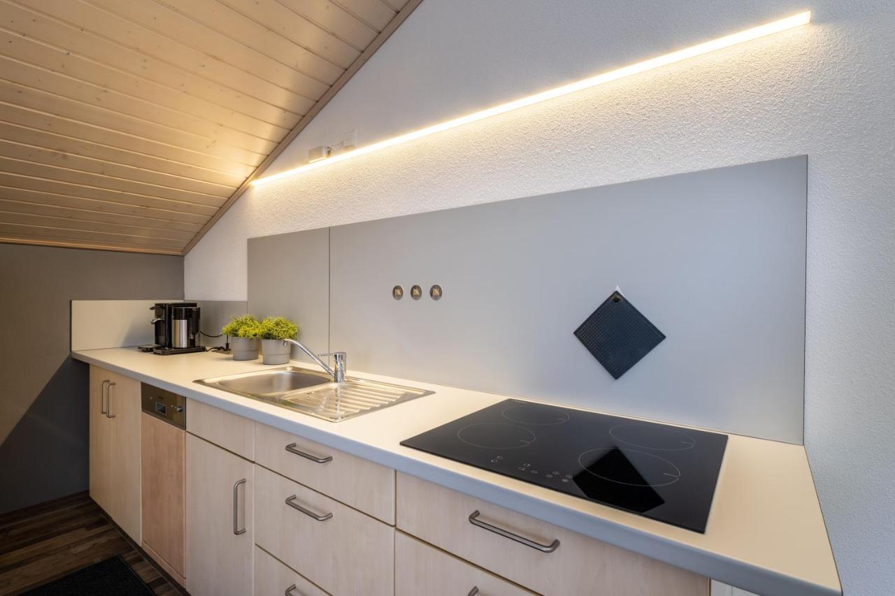 Gemuetliche Ferienwohnung Mit Panoramablick Muttensweiler Dış mekan fotoğraf