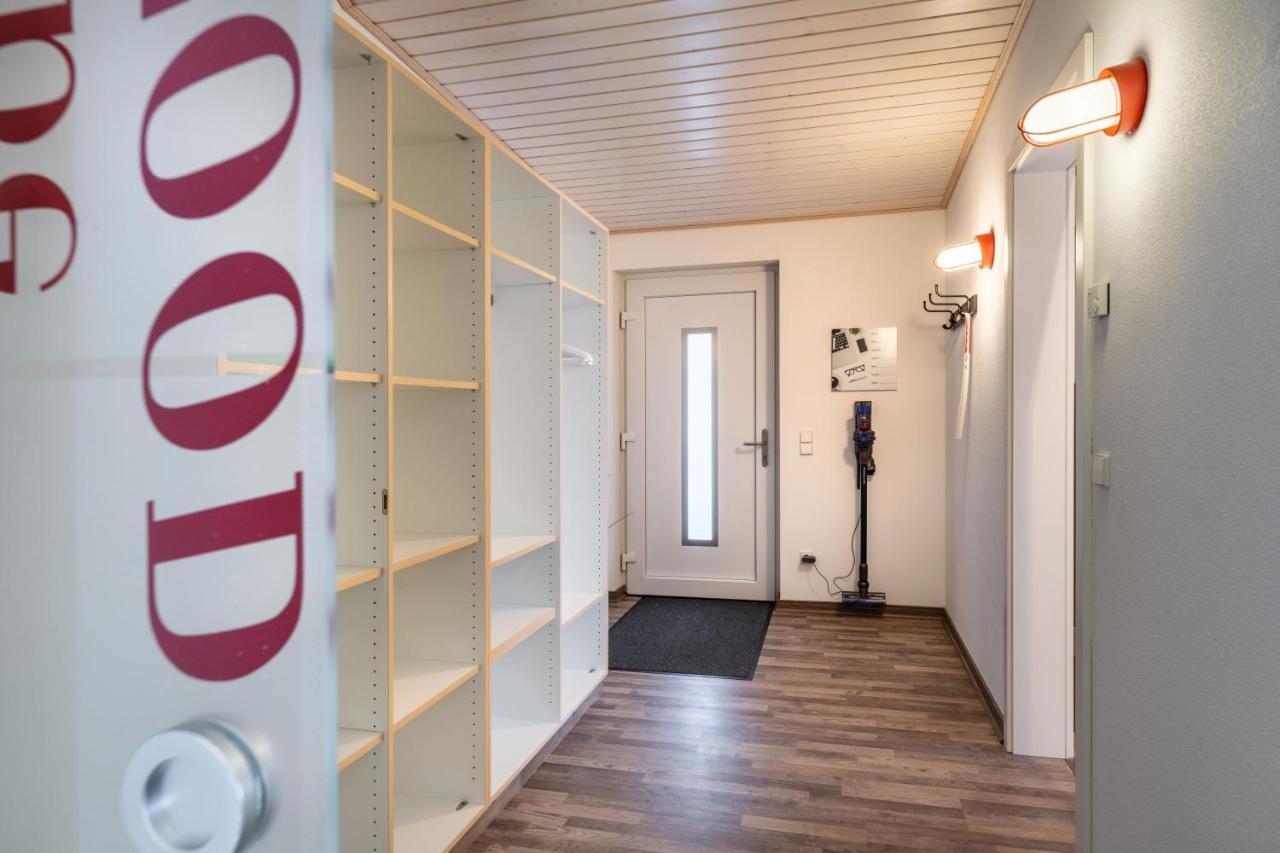 Gemuetliche Ferienwohnung Mit Panoramablick Muttensweiler Dış mekan fotoğraf